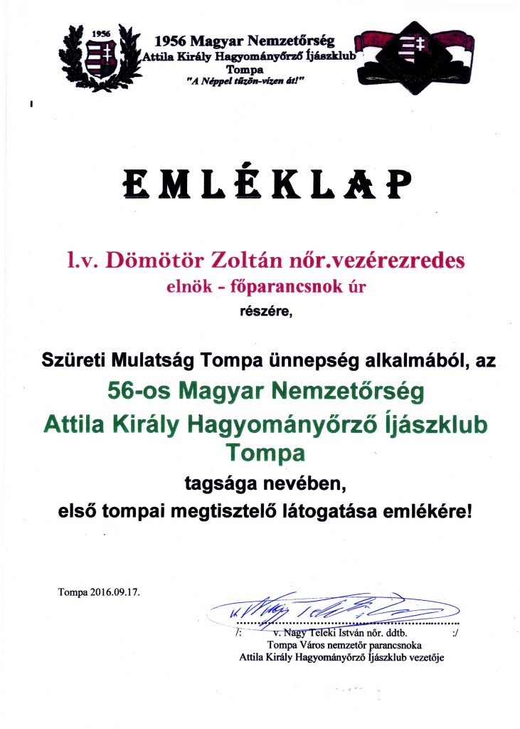 emleklap-domotor-zoltannak